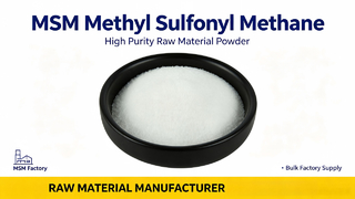 عرضه فله کارخانه Pharm/Food Grade MSM Powder 60-80Mesh Factory