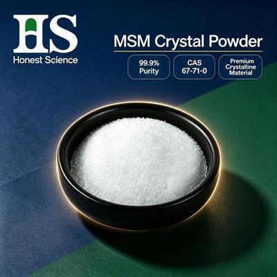 پودر کریستال MSM گرید خوراک | عمده فروشی متیل سولفونیل متان برای مراقبت از حیوانات